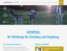 Tablet Screenshot of interpage.de